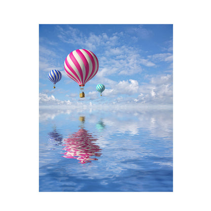 Balloons Above the Water - 40x50 cm paint by numbers kit