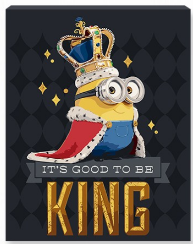Royal Cartoon Buddy - 40x50 cm