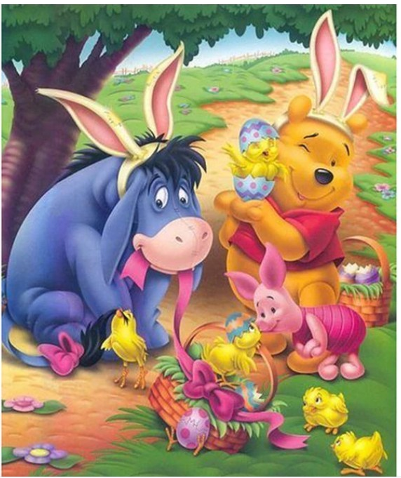 Easter Friends Picnic - 40x50 cm