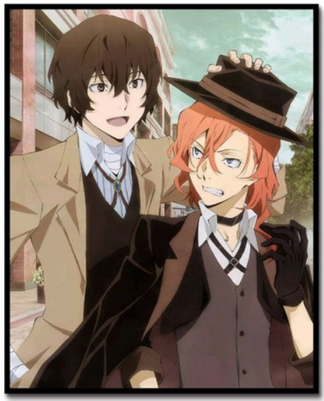 Dapper Anime Companions - 40x50 cm paint by numbers kit