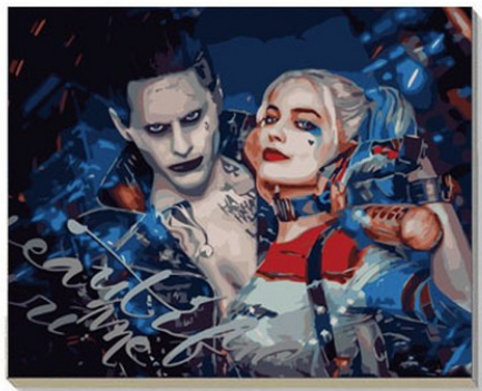 Chaotic Comic Outlaws - 40x50 cm paint by numbers kit