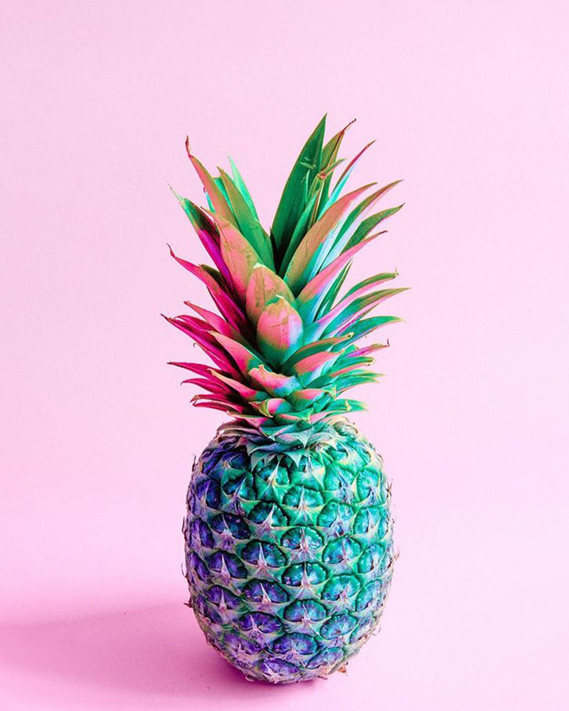 Neon Tropical Pineapple - 40x50 cm paint by numbers kit