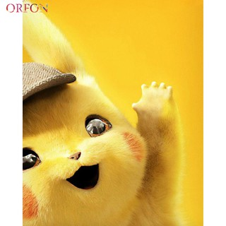 Cheerful Yellow Creature - 40x50 cm paint by numbers kit
