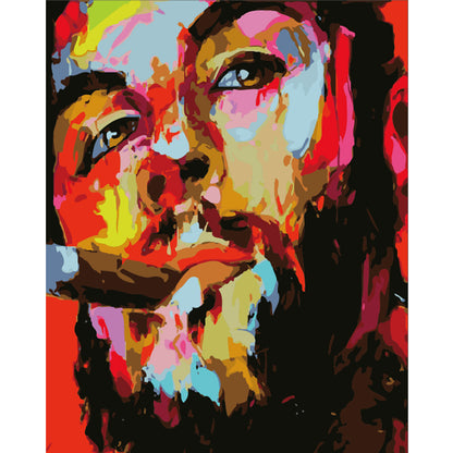 Vibrant Gaze - 40x50 cm paint by numbers kit
