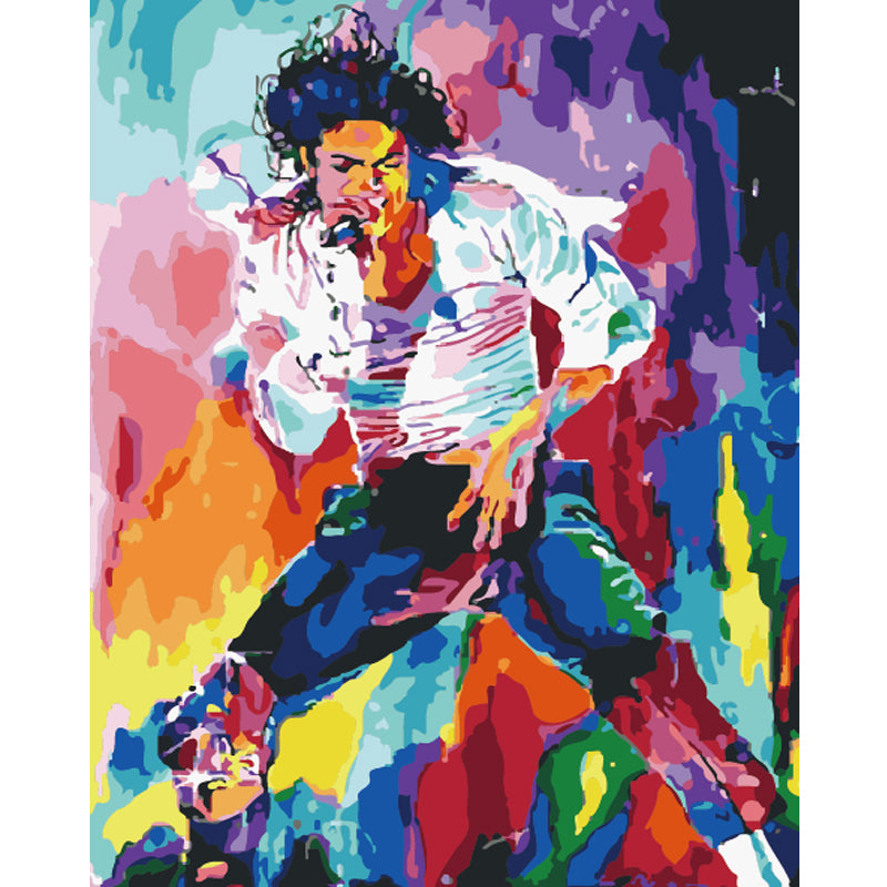 Electric Dance Icon - 40x50 cm paint by numbers kit