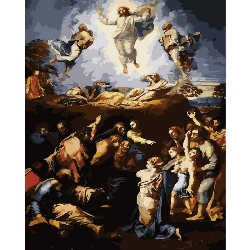 Radiant Heavenly Ascension - 40x50 cm paint by numbers kit