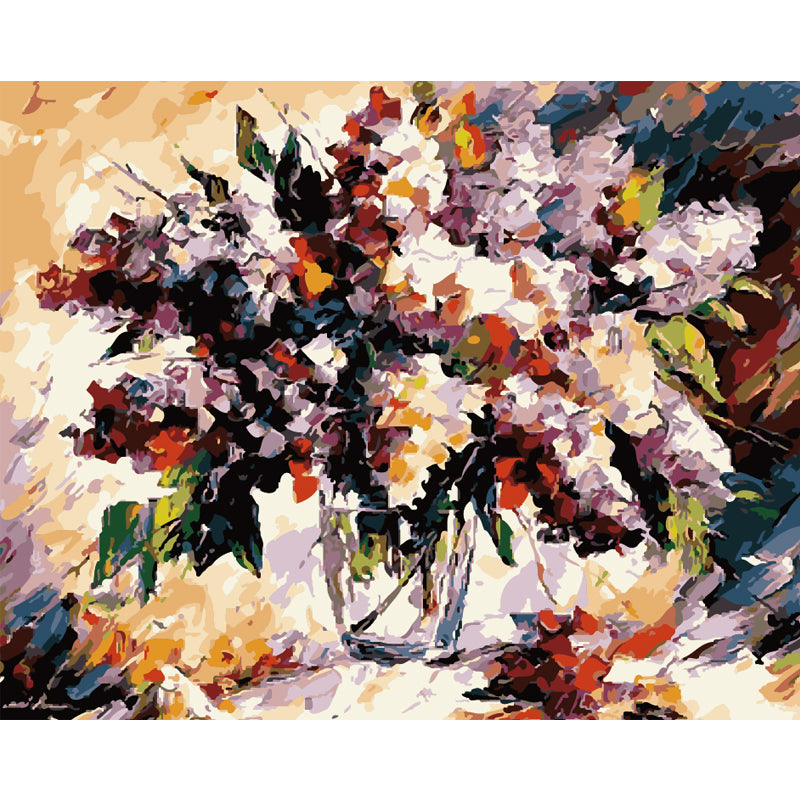 Expressive Floral Bouquet - 40x50 cm paint by numbers kit