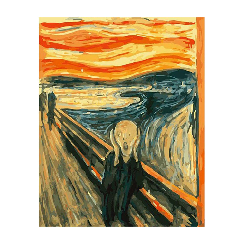 Echo of Fear - 40x50 cm paint by numbers kit