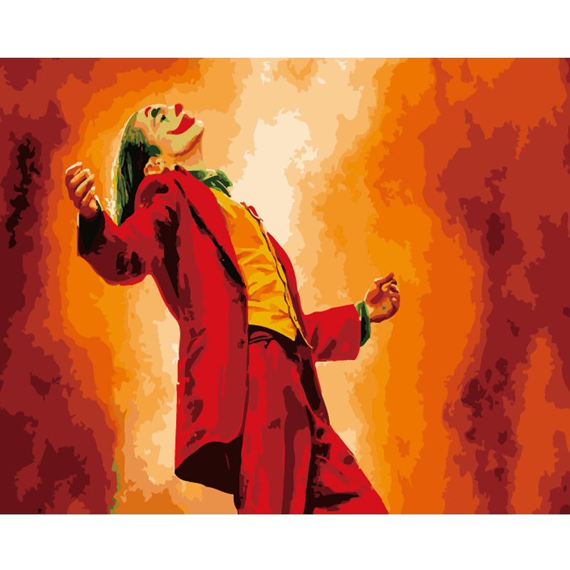 Crimson Laugh - 40x50 cm paint by numbers kit