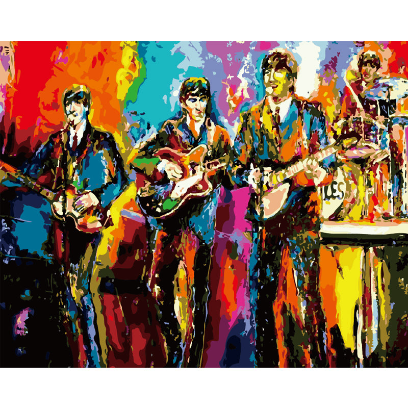 Colorful Rock Legends - 40x50 cm paint by numbers kit