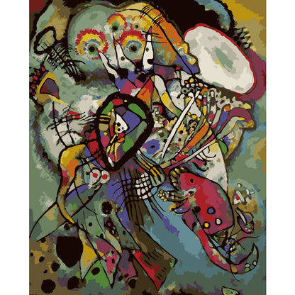 Abstract Carnival - 40x50 cm paint by numbers kit
