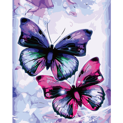 Radiant Purple and Pink Butterflies