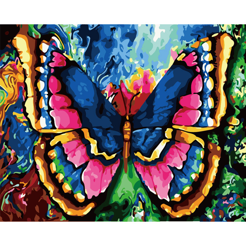 Vibrant Butterfly Wings - 40x50 cm paint by numbers kit