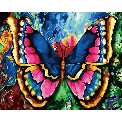 Vibrant Butterfly Wings - 40x50 cm paint by numbers kit
