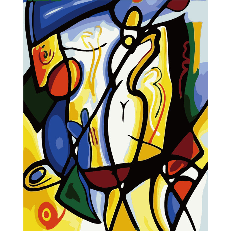 Modern Abstract Figures - 40x50 cm paint by numbers kit