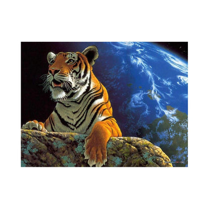 Tiger Above the Earth - 40x50 cm paint by numbers kit