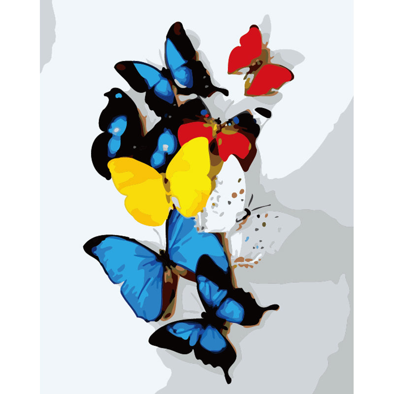 Bright Butterfly Collection - 40x50 cm paint by numbers kit