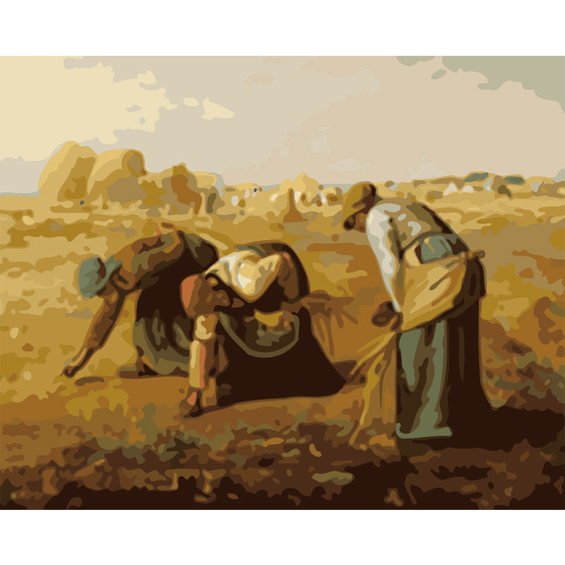 Women Working the Golden Fields - 40x50 cm paint by numbers kit