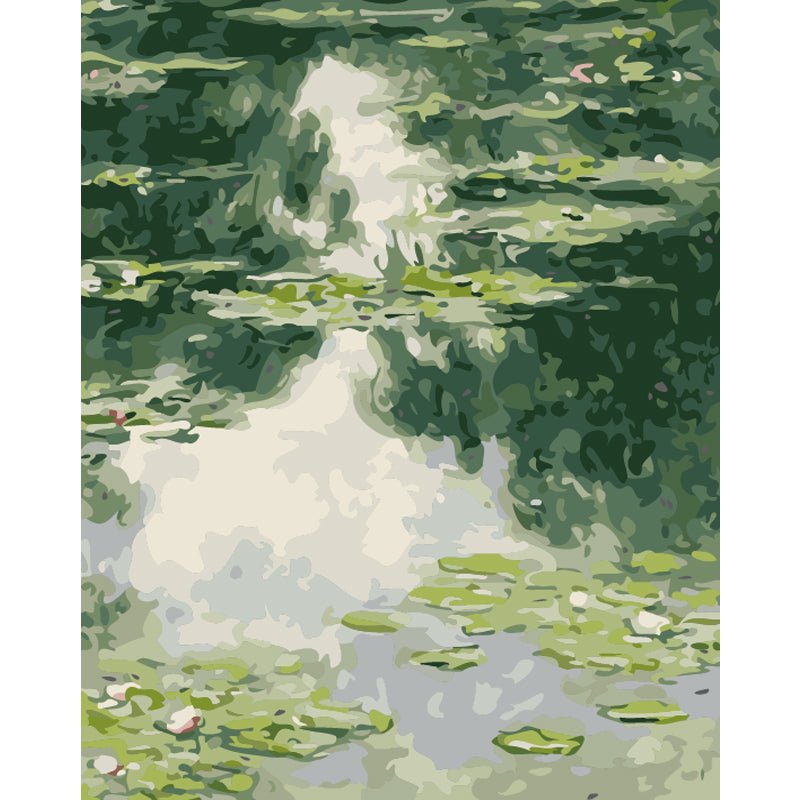 Water Lilies and Reflections - 40x50 cm paint by numbers kit