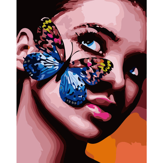 Butterfly Whisper - 40x50 cm paint by numbers kit