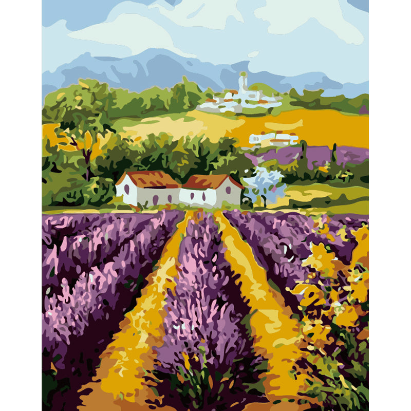 Lavender Fields of Provence - 40x50 cm paint by numbers kit