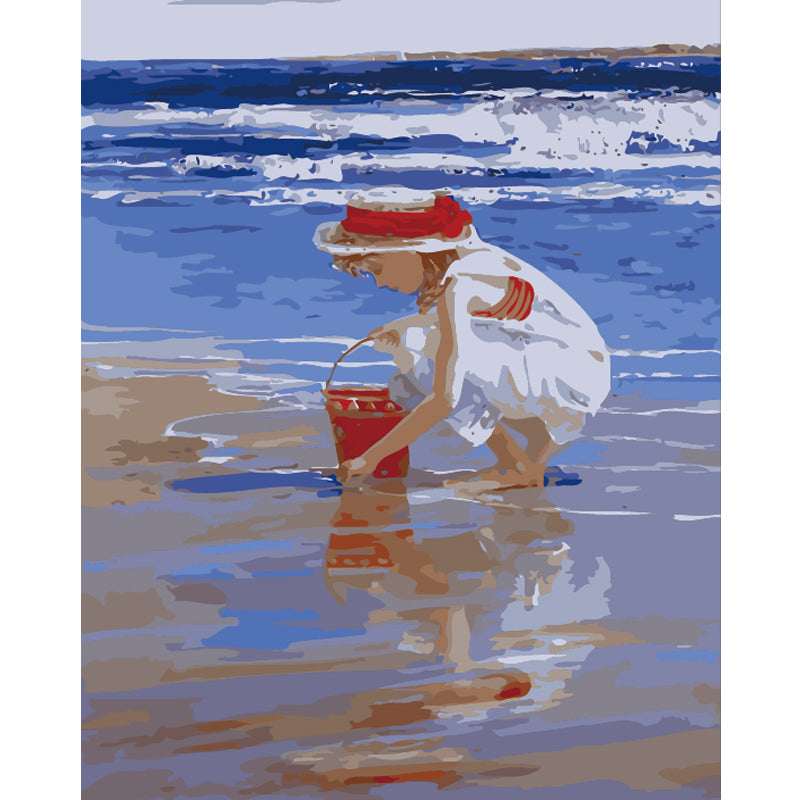 Seaside Treasure Hunt - 40x50 cm paint by numbers kit