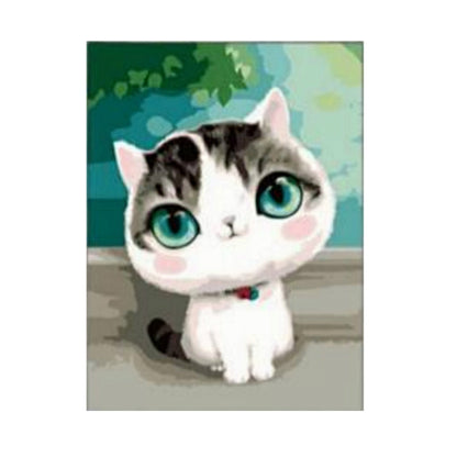 Blue Eyed Kitten - 40x50 cm paint by numbers kit