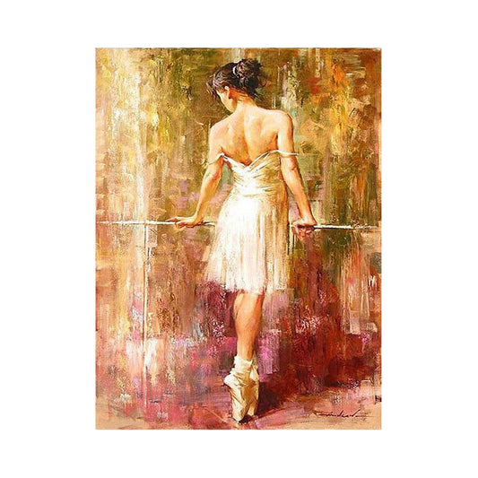 Ballerina in White - 40x50 cm paint by numbers kit