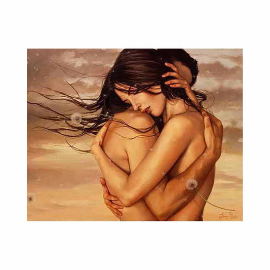 Tender Lovers Embrace - 40x50 cm paint by numbers kit