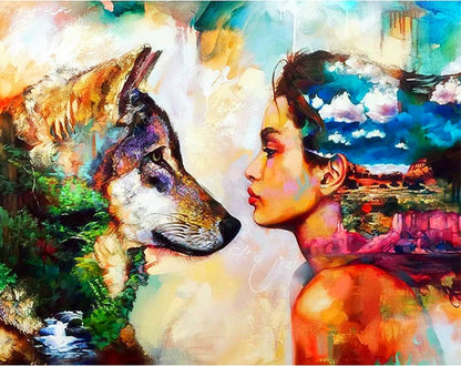 Wild Soul Connection - 40x50 cm paint by numbers kit