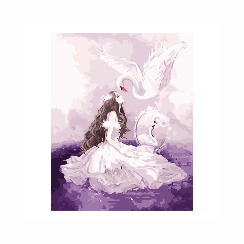 Swan Princess Dream - 40x50 cm paint by numbers kit