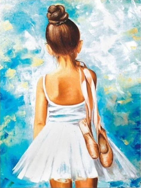 Little Ballerina Dreams - 40x50 cm paint by numbers kit