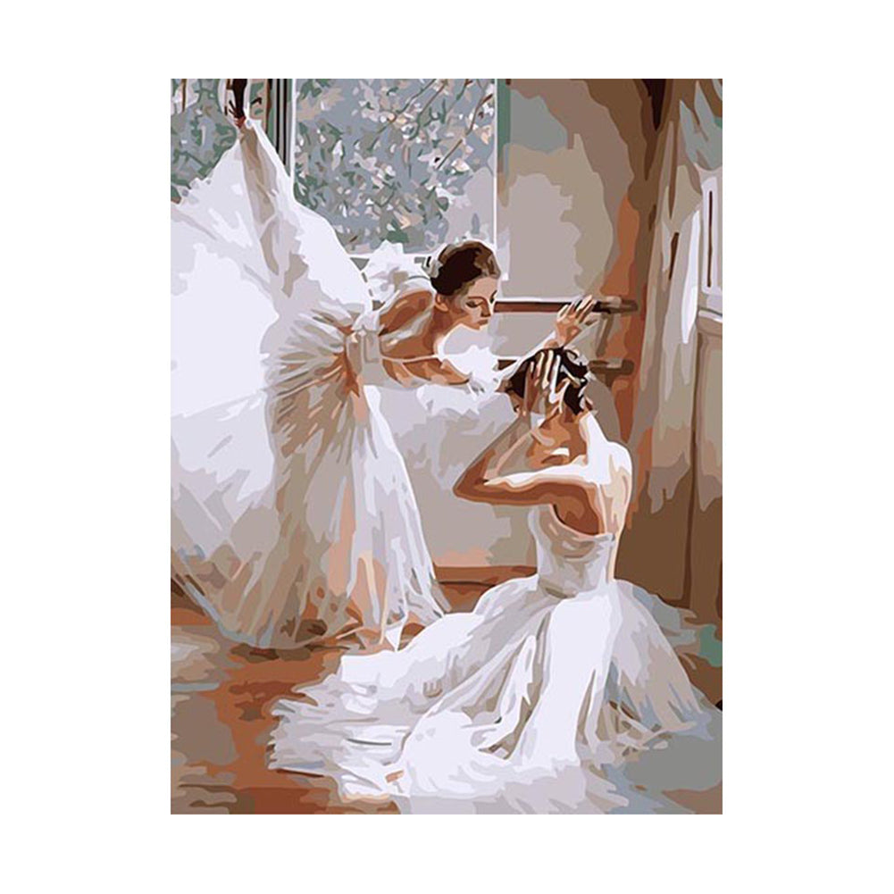 Ballet Rehearsal Grace - 40x50 cm paint by numbers kit