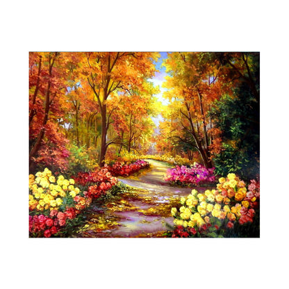 Autumn Garden Path - 40x50 cm paint by numbers kit
