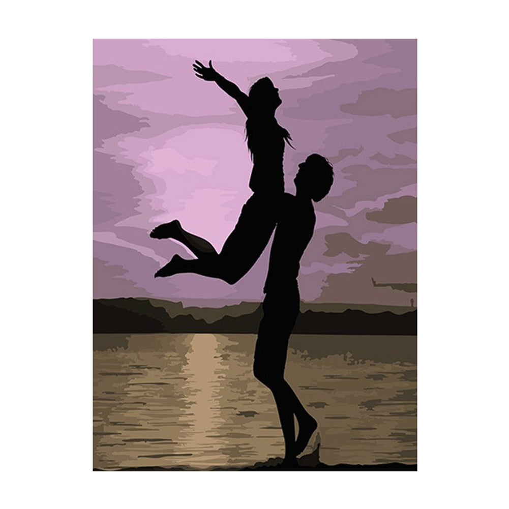 Sunset Lifted Love - 40x50 cm paint by numbers kit
