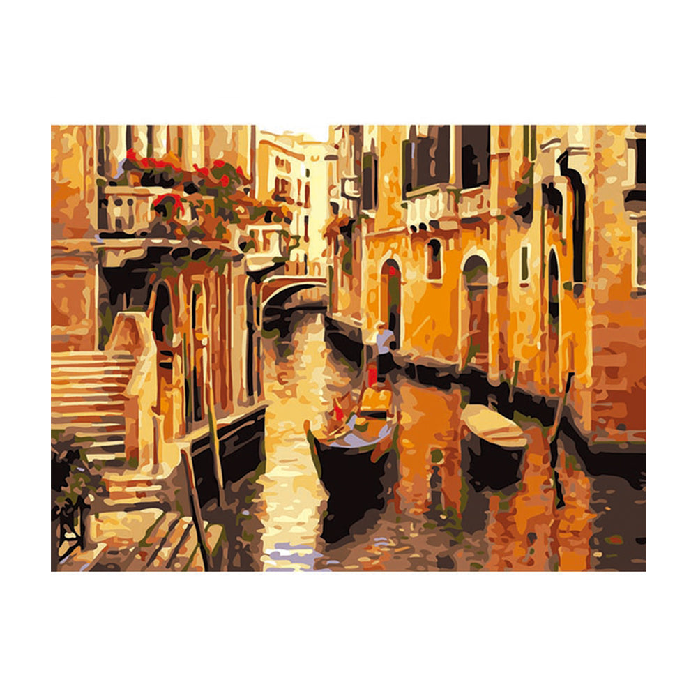 Golden Venice Passage - 40x50 cm paint by numbers kit