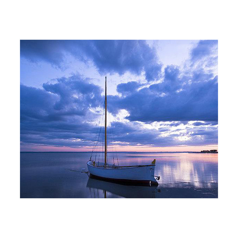 Still Waters Sailboat - 40x50 cm paint by numbers kit