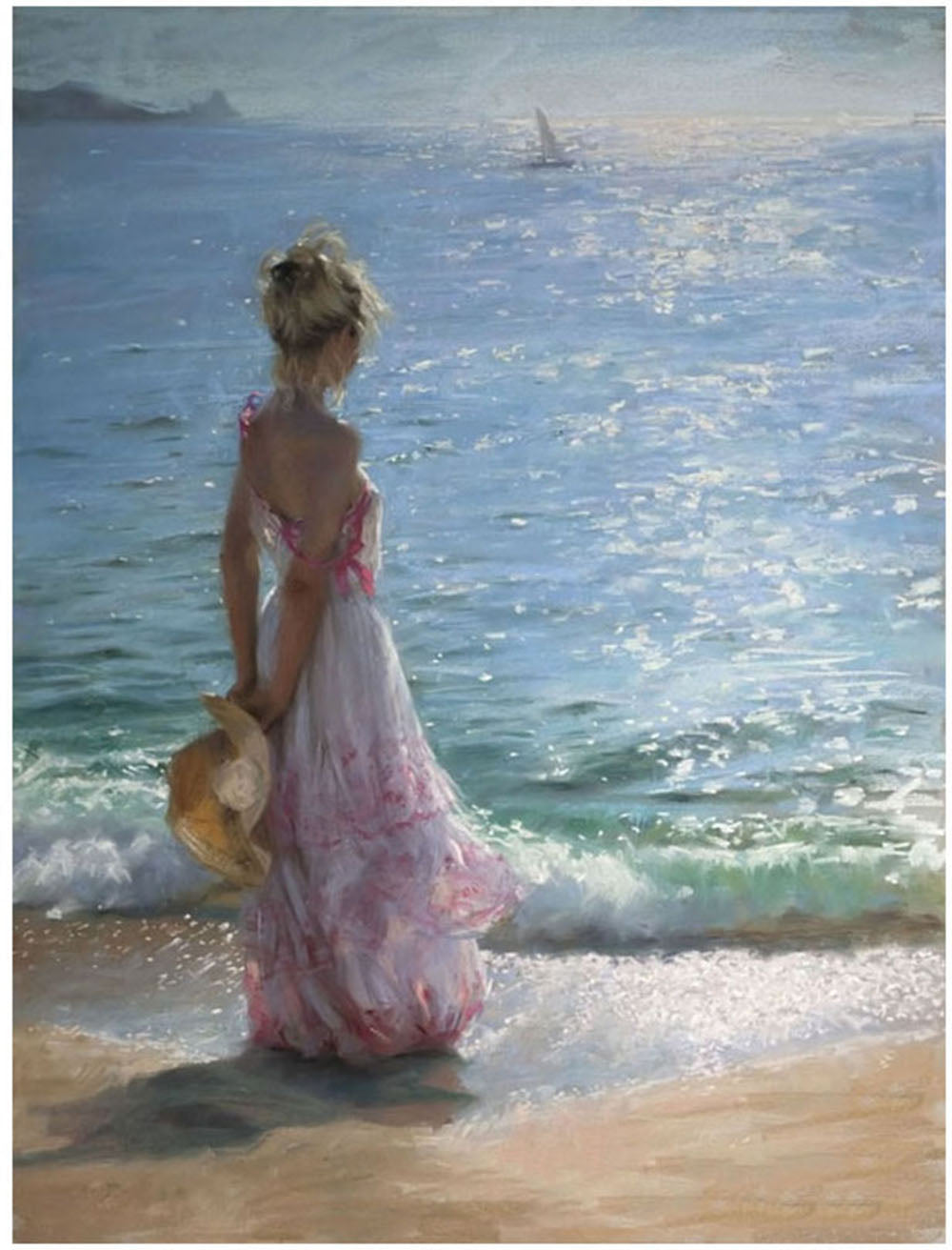Quiet Seaside Morning - 40x50 cm paint by numbers kit