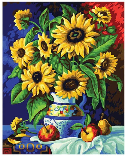 Sunflower Still Life - 40x50 cm paint by numbers kit