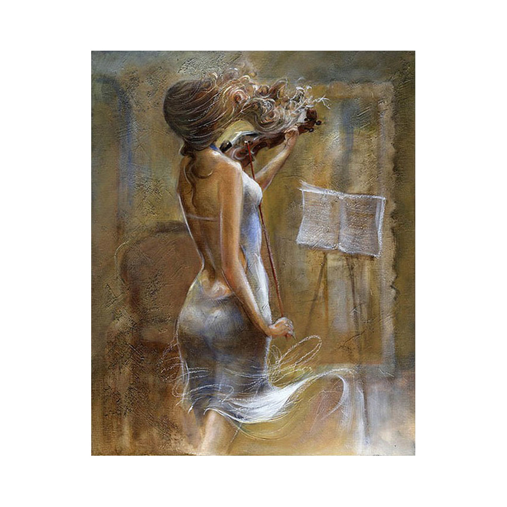 Graceful Violinist - 40x50 cm paint by numbers kit