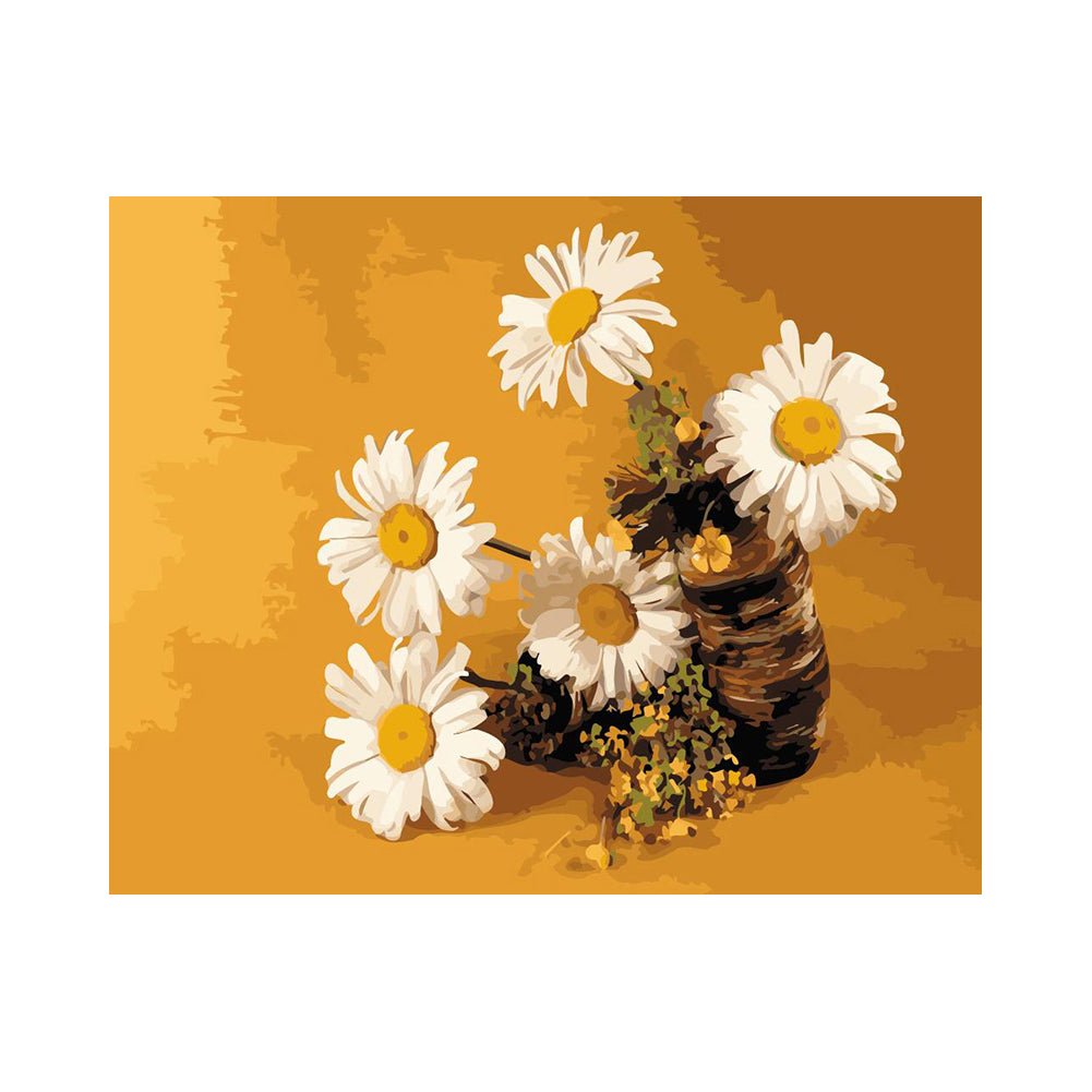 Rustic Daisy Arrangement - 40x50 cm paint by numbers kit