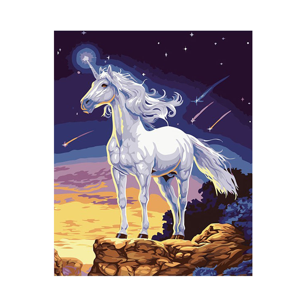 Starlight Unicorn - 40x50 cm paint by numbers kit