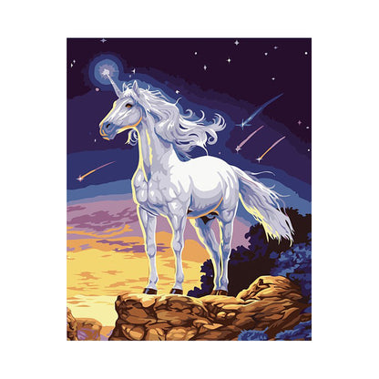Starlight Unicorn - 40x50 cm paint by numbers kit