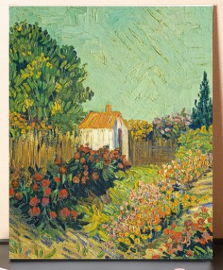 Sunlit Cottage Flower Garden - 40x50 cm paint by numbers kit