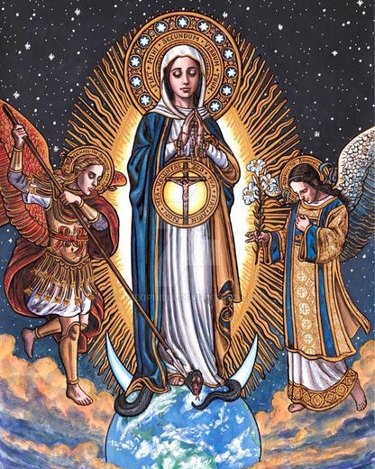 Queen of Heaven - 40x50 cm paint by numbers kit