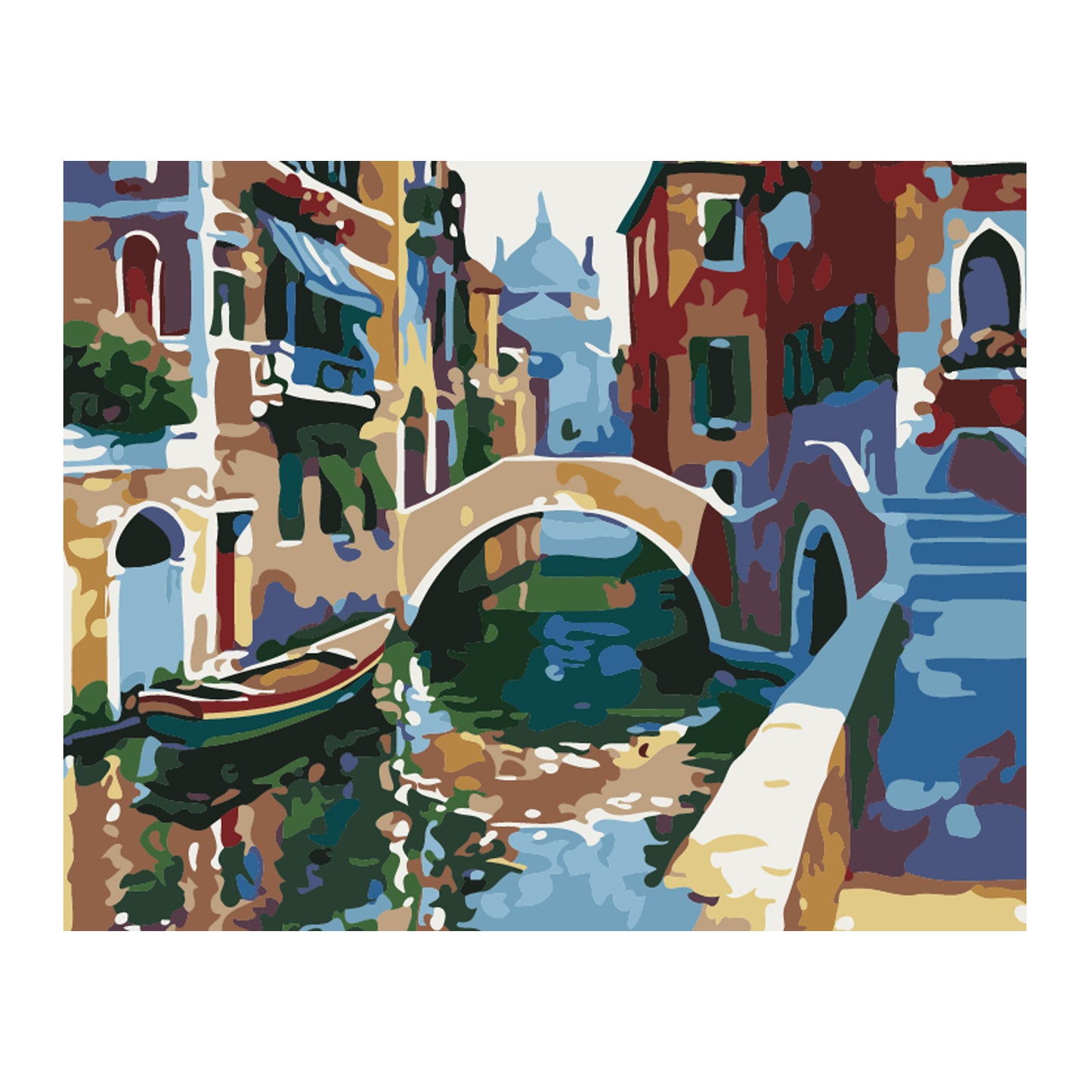 Quiet Venetian Canal - 40x50 cm paint by numbers kit