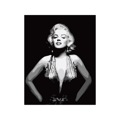 Classic Hollywood Elegance - 40x50 cm paint by numbers kit