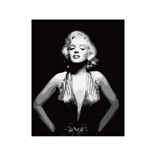 Classic Hollywood Elegance - 40x50 cm paint by numbers kit