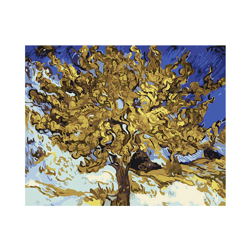 Golden Mulberry Tree - 40x50 cm paint by numbers kit