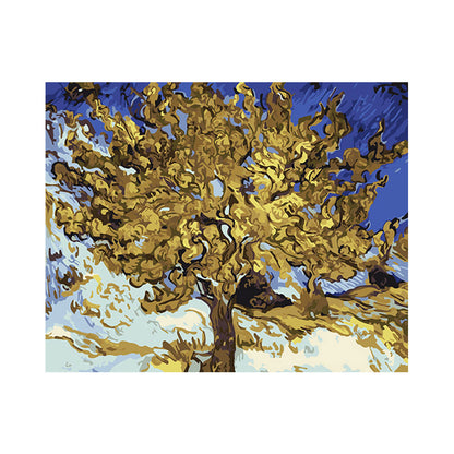 Golden Mulberry Tree - 40x50 cm paint by numbers kit